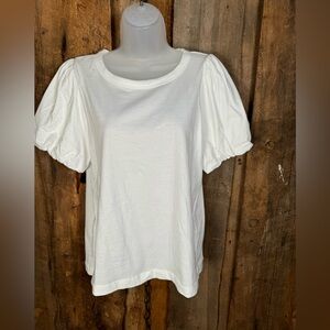 Workshop White T-Shirt - size small